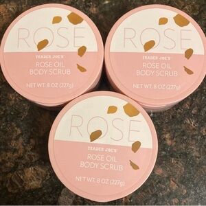 Trader Joe’s Rose Oil Body Scrub 3ct